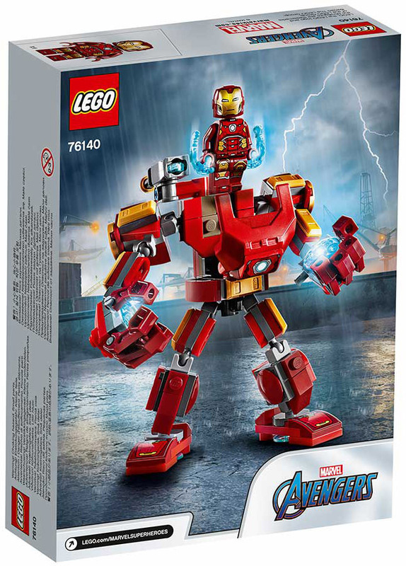 Конструктор LEGO Marvel Super Heroes Робокостюм Залізної Людини 76140 фото