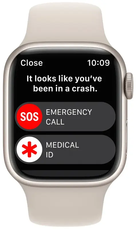 Б/В Apple Watch Series 8 45mm Starlight Aluminum Case with Starlight Sport Band (Це ТОП) - фото - №5