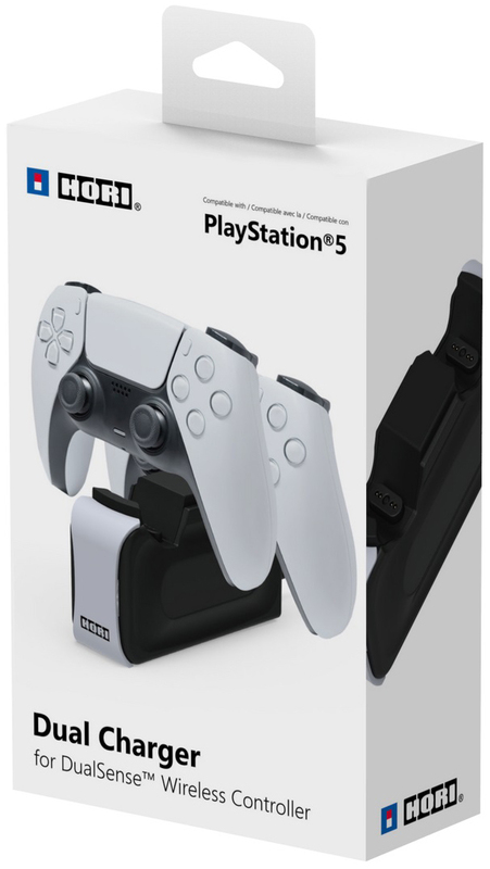 Зарядна станція Hori для геймпада DualSense for Sony PS5 (White) 810050910408 фото