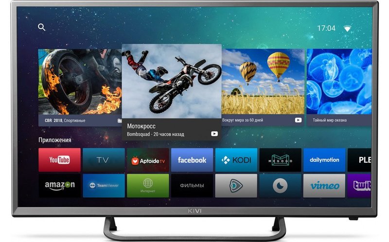Телевізор Kivi 32" Full HD Smart TV (32FR50BU) - фото - №1