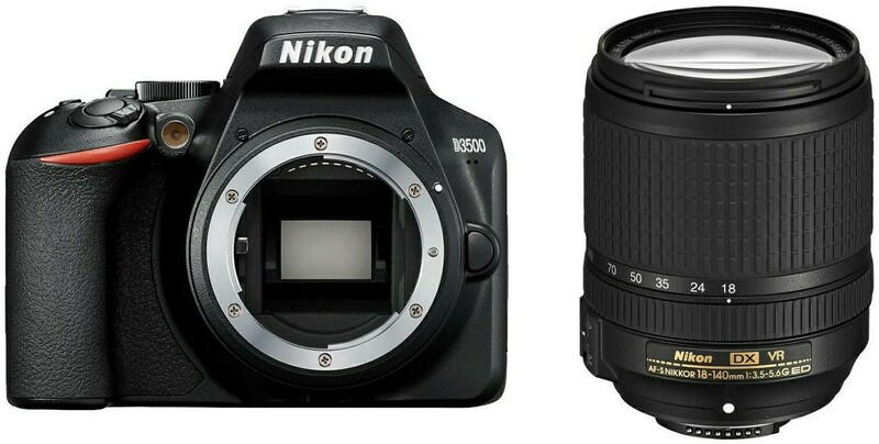 Фотоапарат Nikon D3500 + AF-S 18-140 VR (VBA550K004) фото