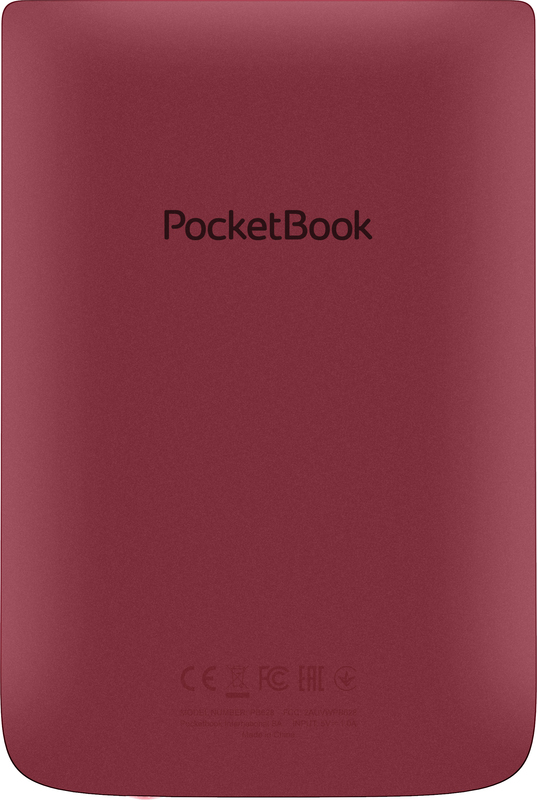 PocketBook 628 Touch Lux 5 Ruby Red (PB628-R-CIS) фото