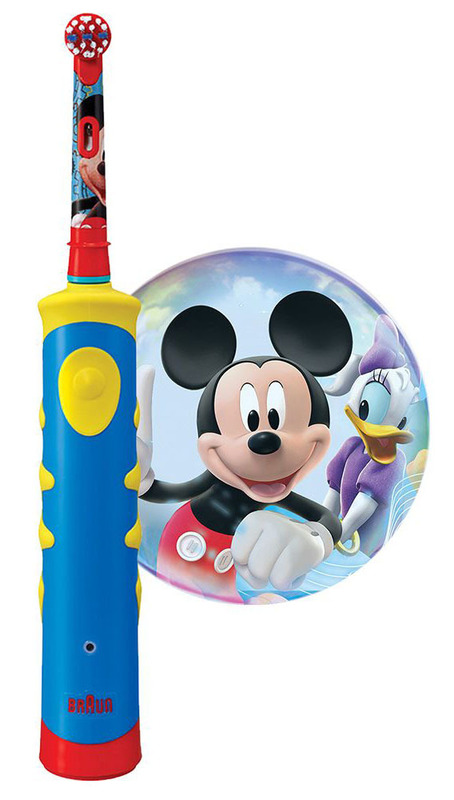 Детская электрическая зубная щетка Braun Oral-B Mickey Mouse D10.513 фото
