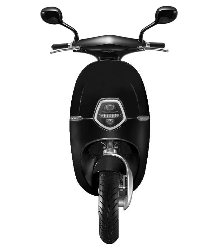 Электроскутер Ecooter E1R (Black) - фото - №2