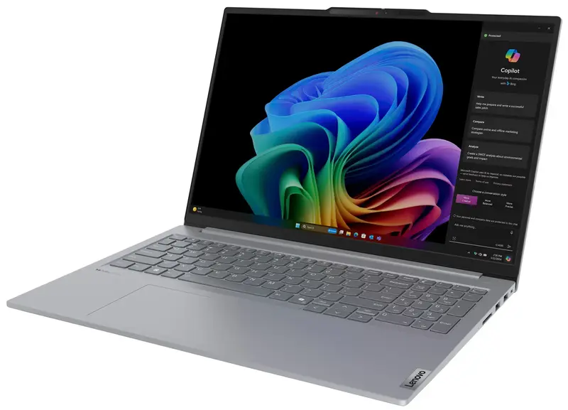 Ноутбук Lenovo ThinkBook 16 G7 QOY Luna Grey (21NH000DRA) - фото - №1