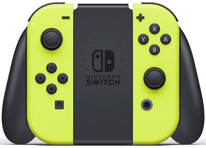 Набір 2 Контролера Nintendo Official Switch Joy-Con (Neon Yellow) фото