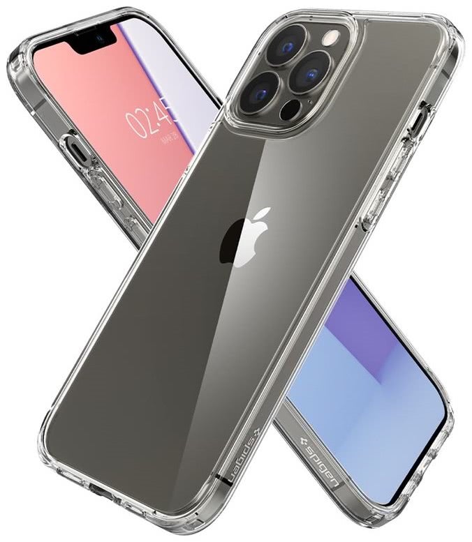 Чохол Spigen для iPhone 13 Pro Max Crystal Hybrid (Crystal Clear) ACS03242 фото
