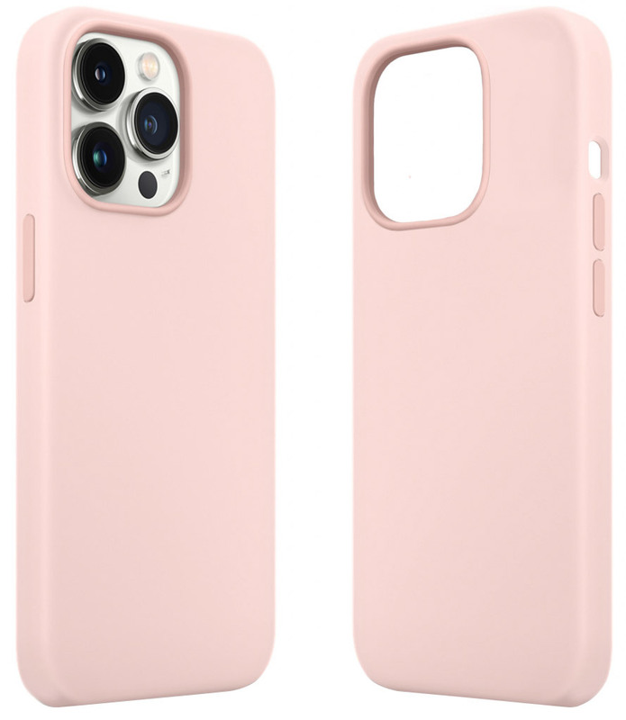 Чохол MakeFuture Premium Silicone для Apple iPhone 13 Pro Chalk Pink (MCLP-AI13PCP) фото