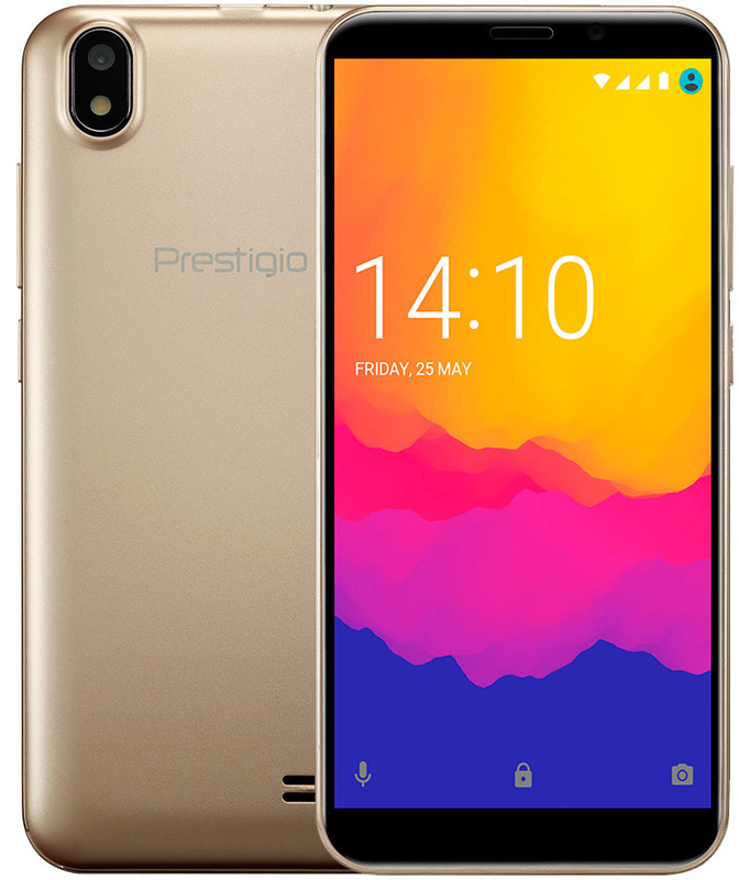 Prestigio Wize Q3 1/8GB Gold (PSP3471DUO) - фото - №0