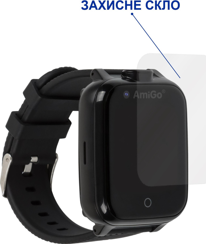 Детские смарт-часы AmiGo GO006 GPS 4G WIFI (Black) 849557 фото