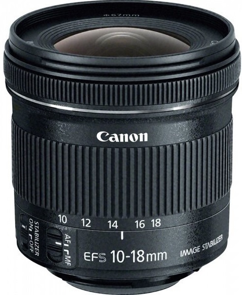 Об'єктив Canon EF-S 10-18 mm f/4.5-5.6 IS STM (9519B005) фото