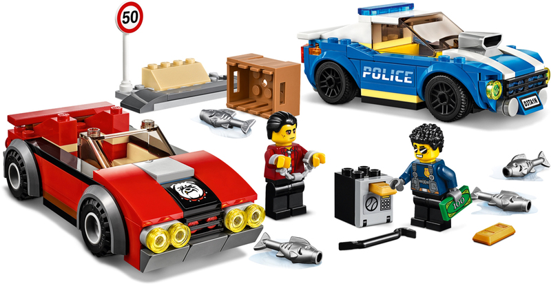 Конструктор LEGO City Арест на шоссе 60242 фото