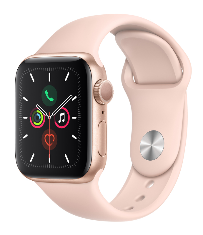 服/ファッション Apple Watch series5 Apple Watch Series 5 40mm Gold Aluminum Case with Pink Sand Sport