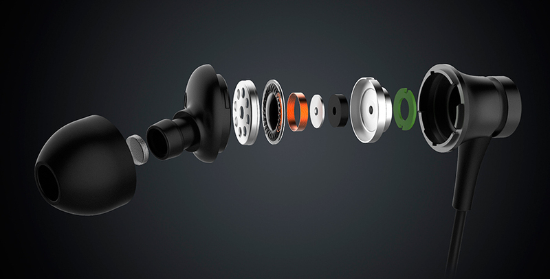 Навушники Xiaomi Mi In-ear headphones Piston fresh (black) фото