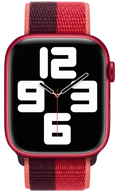 Ремінець для годинника Apple Watch 41 (Red) SL-ZML ML8F3ZM/A фото