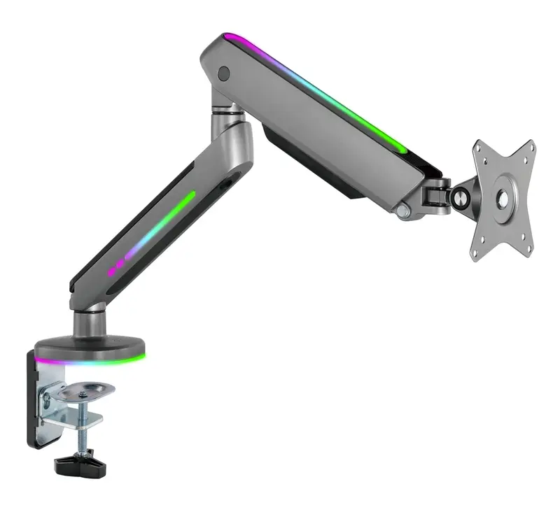 Настільне кріплення для монітора OfficePro MA901G plus 17-32" 2-9 кг RGB Gray - фото - №0