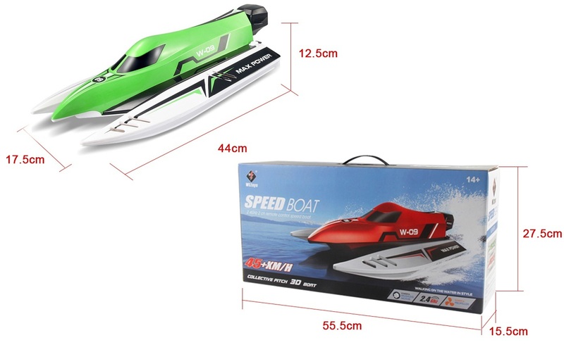 Катер р/к WL Toys WL915 F1 High Speed Boat безколекторний (Зелений) фото