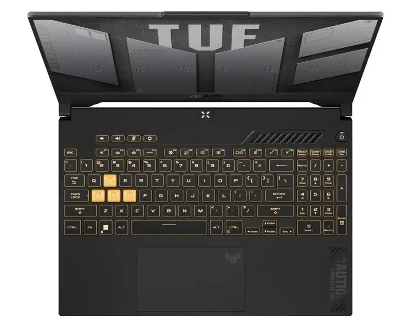 Ноутбук ASUS TUF Gaming F17 FX707VI-LL100 Mecha Gray (90NR0FI5-M006M0) фото