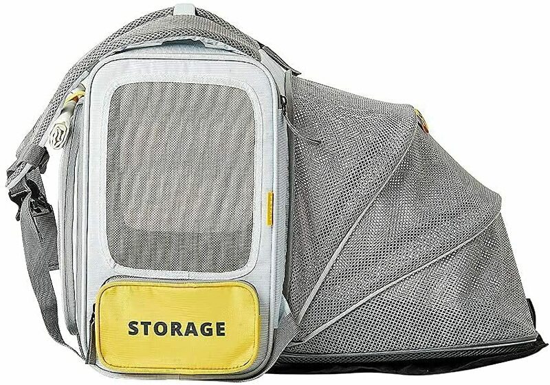 Рюкзак-переноска PETKIT Breezy Zone (Yellow/Grey) фото