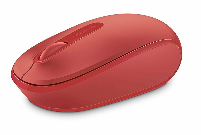 Миша Microsoft Mobile Mouse 1850 (Red) U7Z-00034 - фото - №1