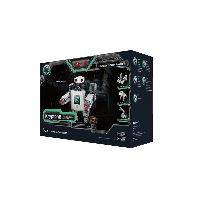 Робот Abilix Krypton 6 (Grey/White) - фото - №7