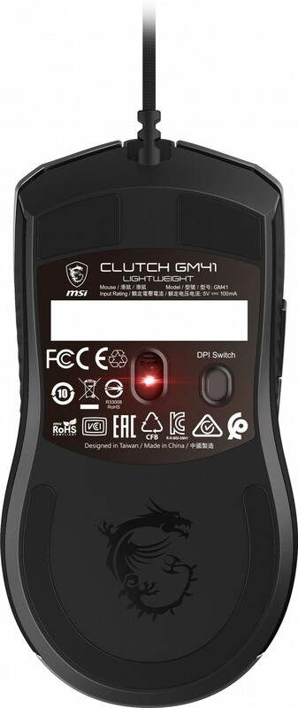 Игровая компьютерная мышь MSI Clutch GM41 фото