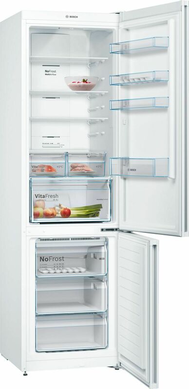 Двокамерний холодильник BOSCH KGN39XW326 фото
