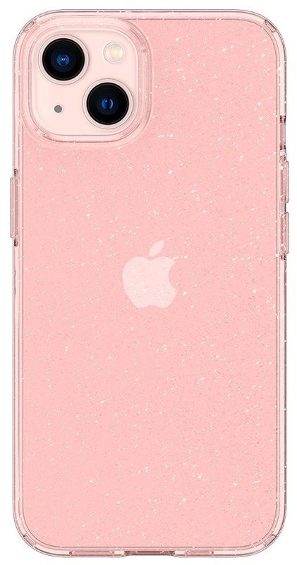Чохол Spigen для iPhone 13 Liquid Crystal Glitter (Rose Quartz) ACS03517 - фото - №0