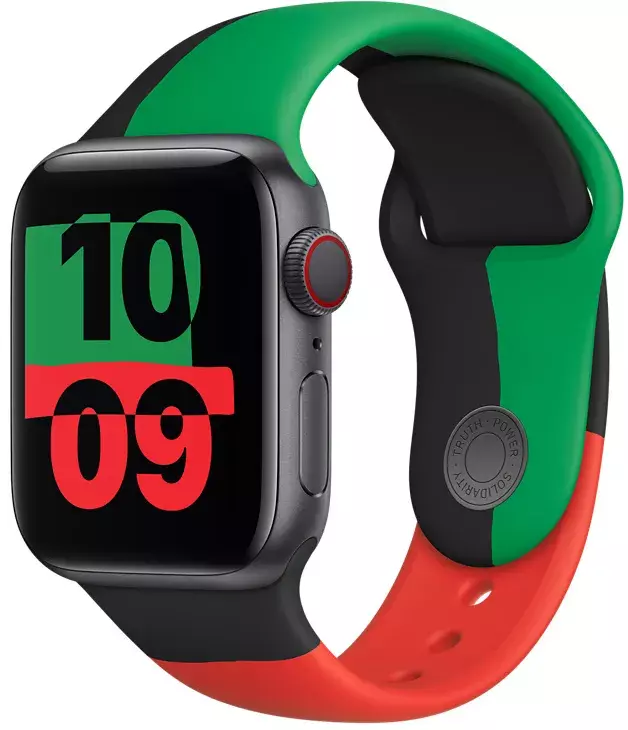 Ремінець для годинника Apple Watch 40mm (Black) Unity Sport Band - S/M MUQ53ZM/A - фото - №1