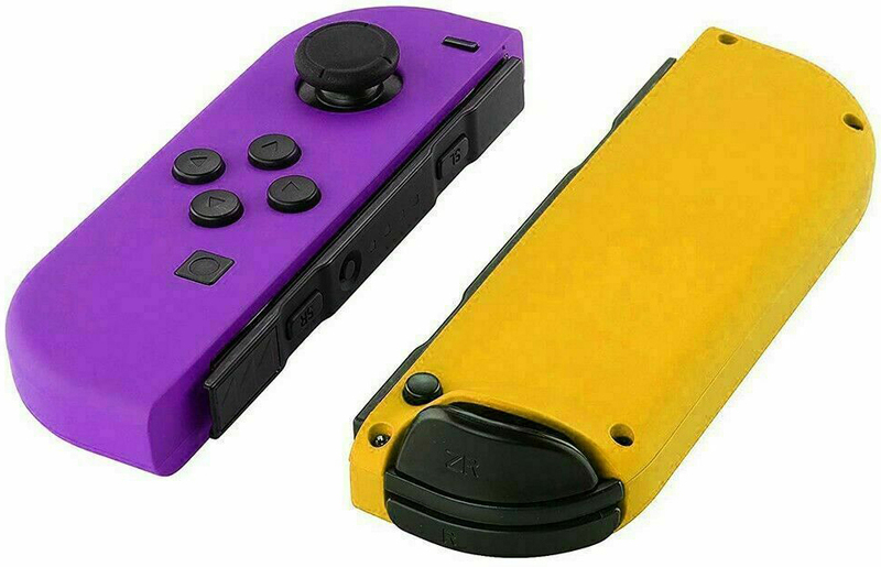 Набор 2 Контроллера Nintendo Official Switch Joy-Con (Neon Purple / Neon Orange) фото