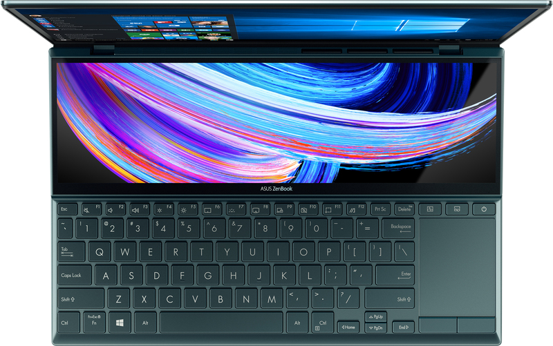 Ноутбук Asus ZenBook Duo 14 UX482EA-HY037T Celestial Blue (90NB0S41-M00450) фото