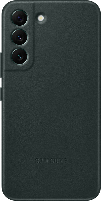 Чохол для Samsung s22 Leather Cover (Forest Green) фото