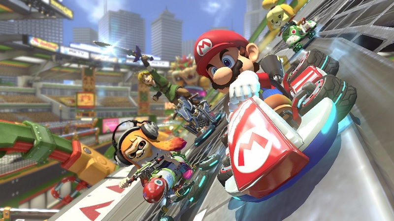 Игра Mario Kart 8 Deluxe для Nintendo Switch фото