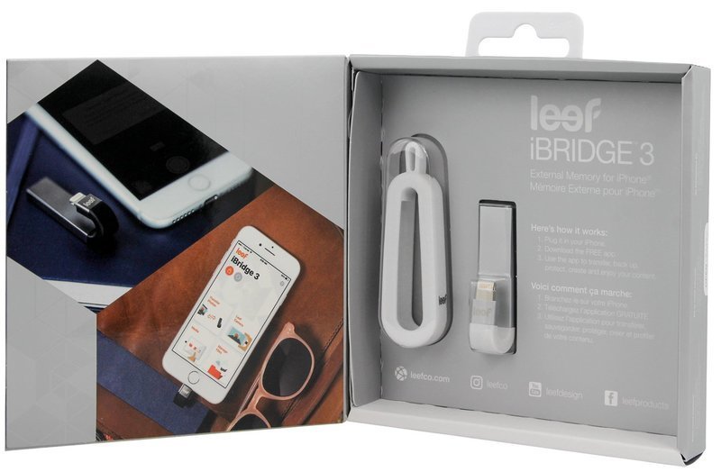 Флеш-пам'ять Leef iBridge 3.0 128Gb (Silver) LIB300SW128A1 - фото - №7