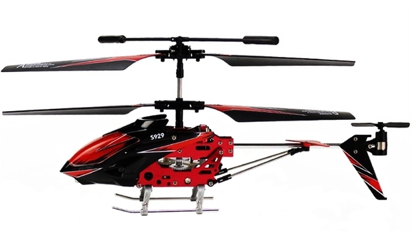 Игрушка вертолет р/у WL Toys S929 (красный) WL-S929r фото