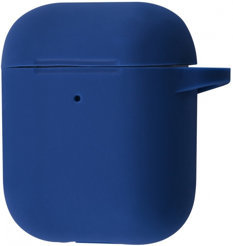 Чохол Silicone Case New для AirPods 1/2 (Blue Cobalt) фото