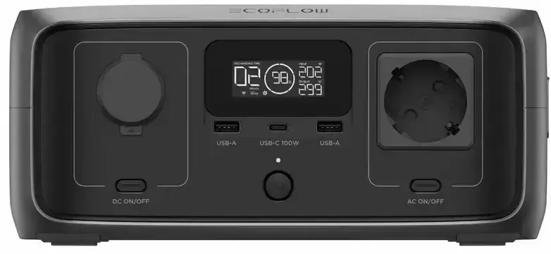 Зарядная станция EcoFlow RIVER 3 UPS (245 Вт*ч/300 Вт) - фото - №0