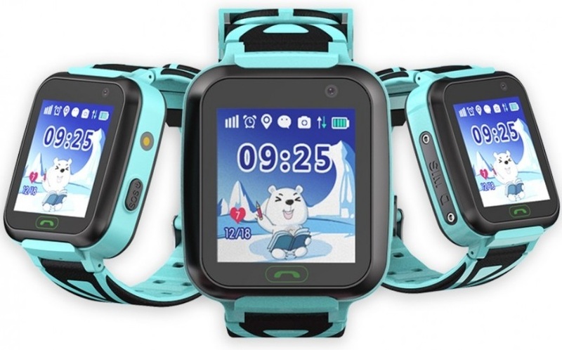 Детские часы-телефон с GPS трекером GOGPS K07 (Blue) фото