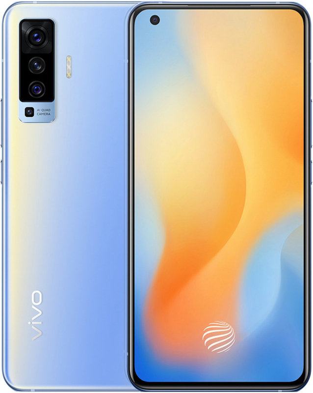 vivo X50 8/128Gb (Frost Blue) - фото - №0
