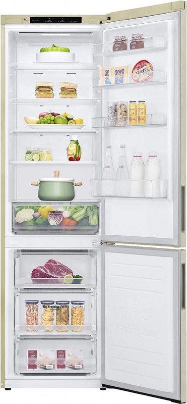 Двухкамерный холодильник LG GA-B509CEZM фото