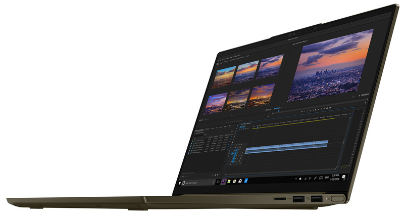 Ноутбук Lenovo Yoga Slim 7 14ITL05 Dark Moss (82A300KPRA) фото