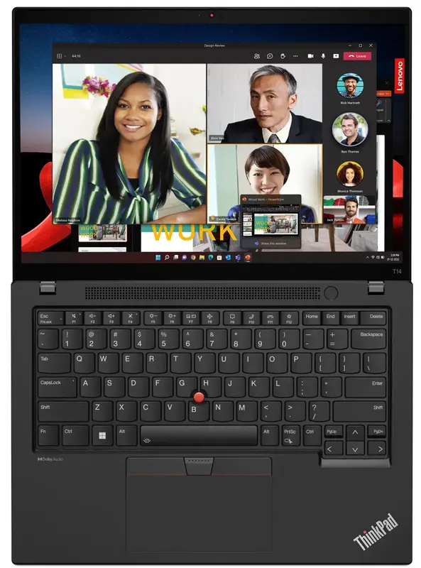 Ноутбук Lenovo ThinkPad T14 G4 Black (21HES2080V) - фото - №4