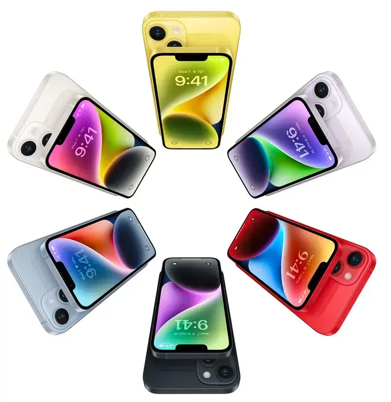 Б/В Apple iPhone 14 128Gb Yellow (Це Топ) - фото - №4