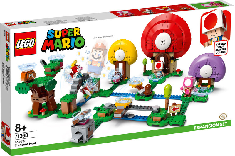 Конструктор LEGO Super Mario - Погоня за скарбами Тоада. Додатковий набір 71368 фото