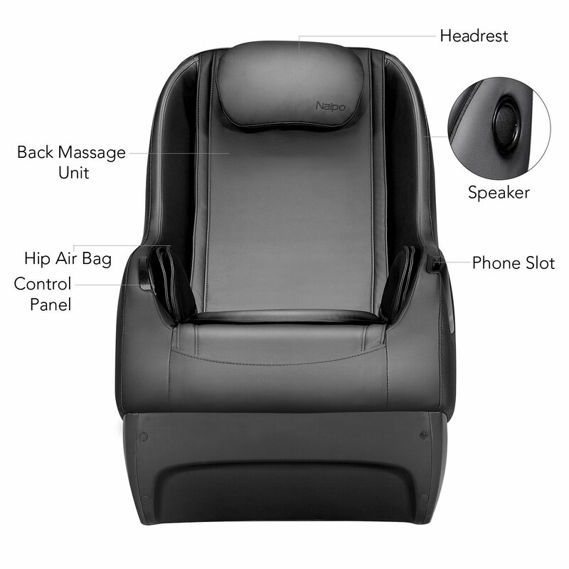 Массажное кресло Naipo MGCHR-A150 Full Body Music Massage Chair фото