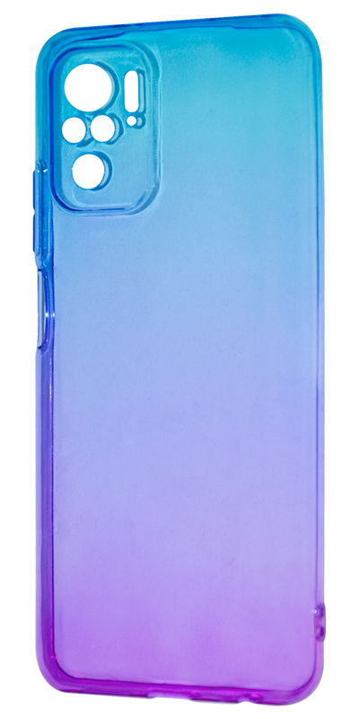 Чехол для Xiaomi Redmi Note 10/Note 10S WAVE Gradient (blue/purple) фото