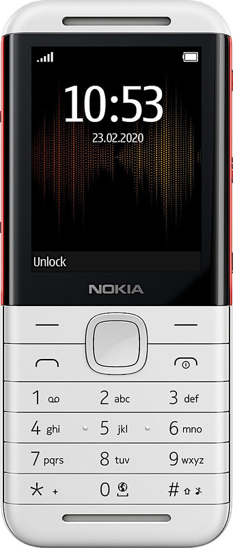 Nokia 5310 Dual Sim 2020 White/Red (TA-1212) фото