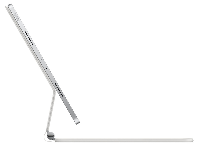 Клавiатура Клавиатура Apple Magic Keyboard для iPad Pro 11" (3nd gen) Ru (White) MJQJ3RS/A - фото - №2