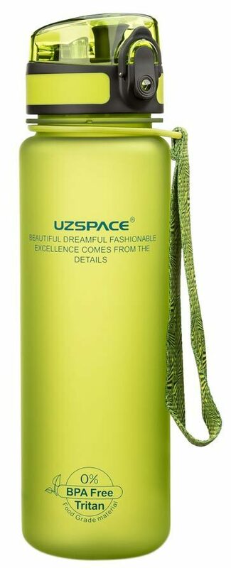 Бутылка для воды UZSPACE 500 мл (Yellow Green) 3026 фото