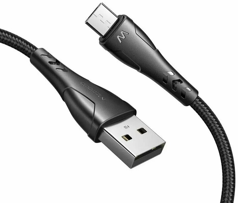 Кабель USB - MicroUSB McDodo (CA-7451) 1.2m (Black) фото